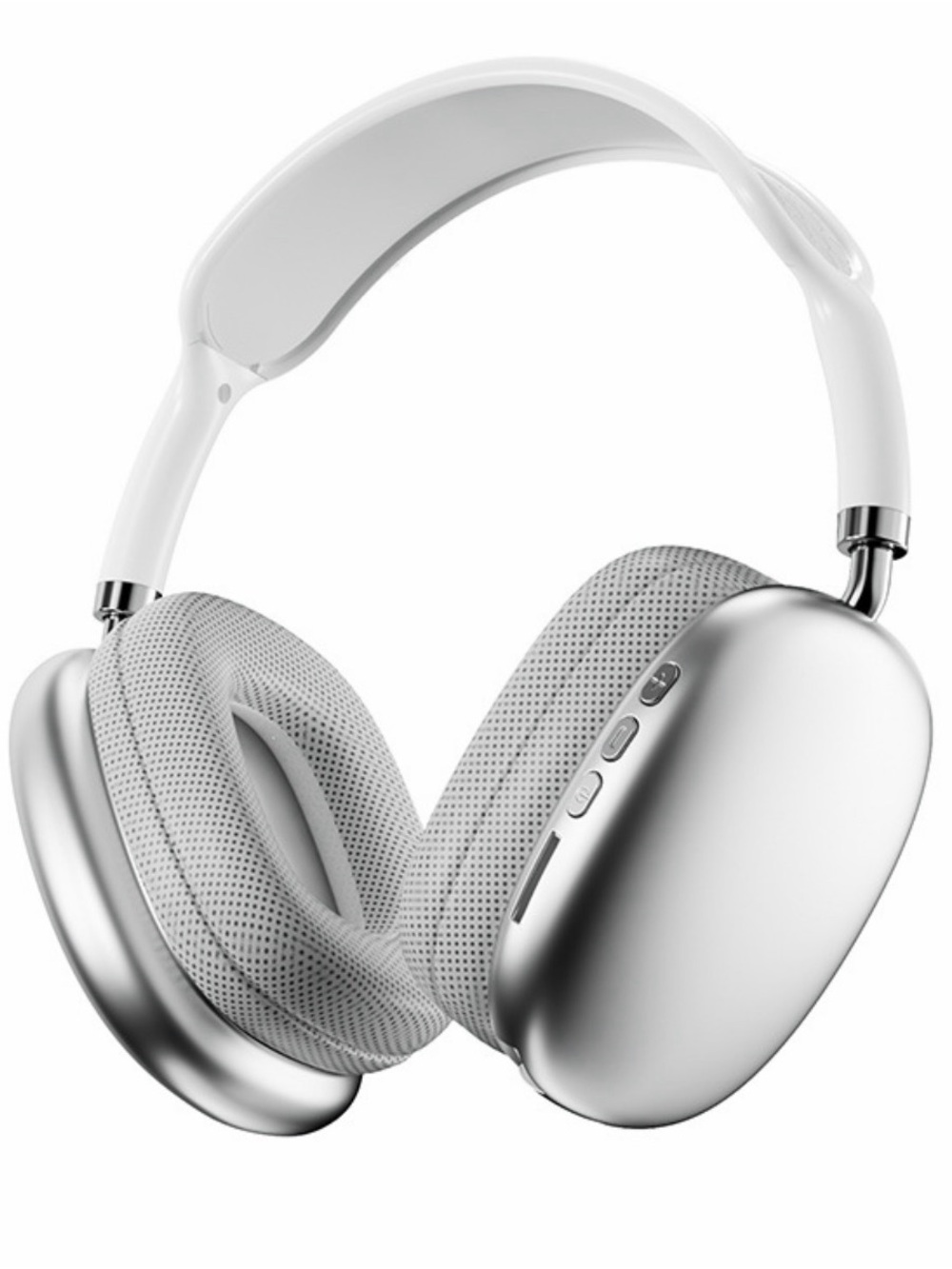 Wireless Over-Ear Headphones - Silver
